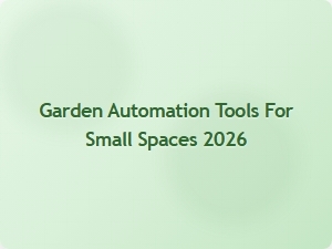 Garden Automation Tools for Small Spaces 2026