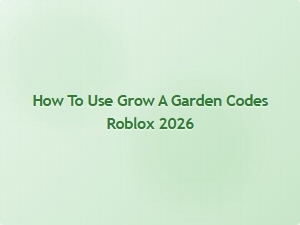 How to Use Garden Codes in Roblox 2026